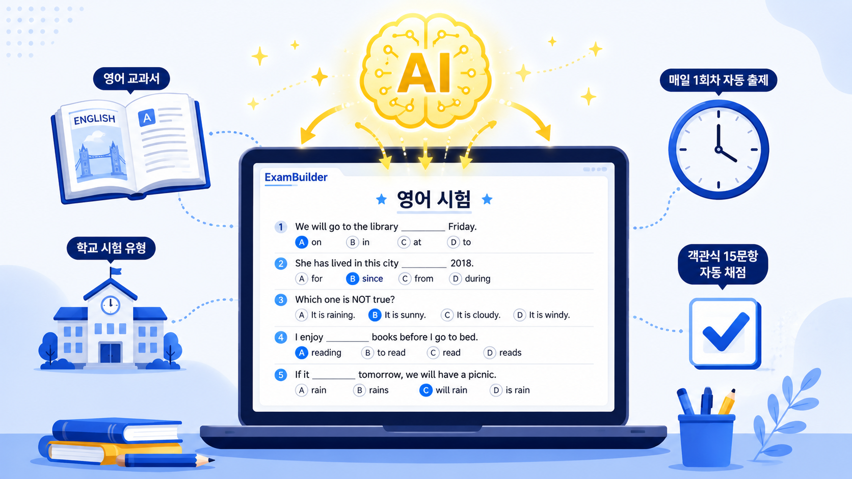 ExamBuilder AI 자동 출제 시스템