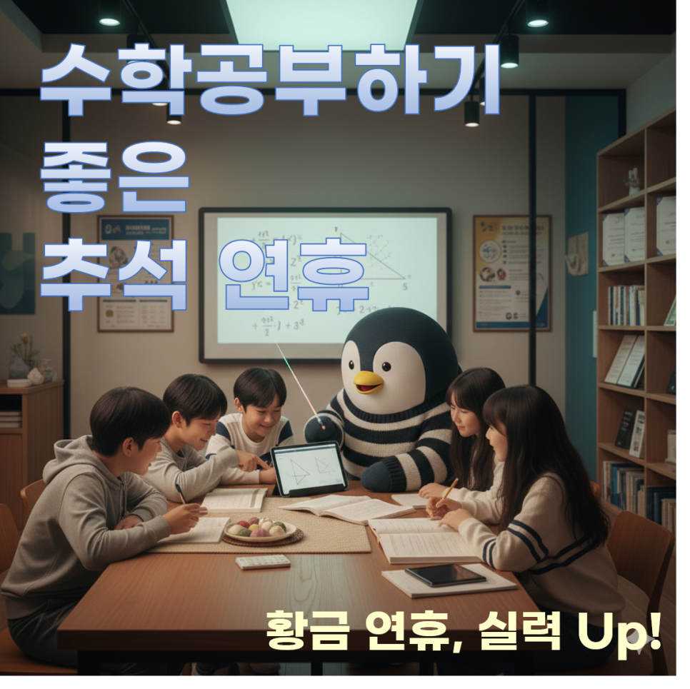 수학공부하기 좋은 추석 연휴 ✨
